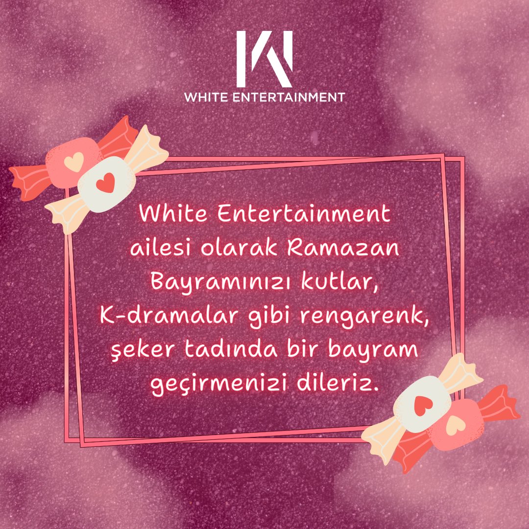 White Entertainment ekibi olarak Ramazan Bayramınızı kutlar, K-dramalar gibi rengarenk, şeker tadında bir bayram geçirmenizi dileriz.
#ramazanbayramı #kpop #whiteorganizasyon #whiteentertainment #korefan #ramazan