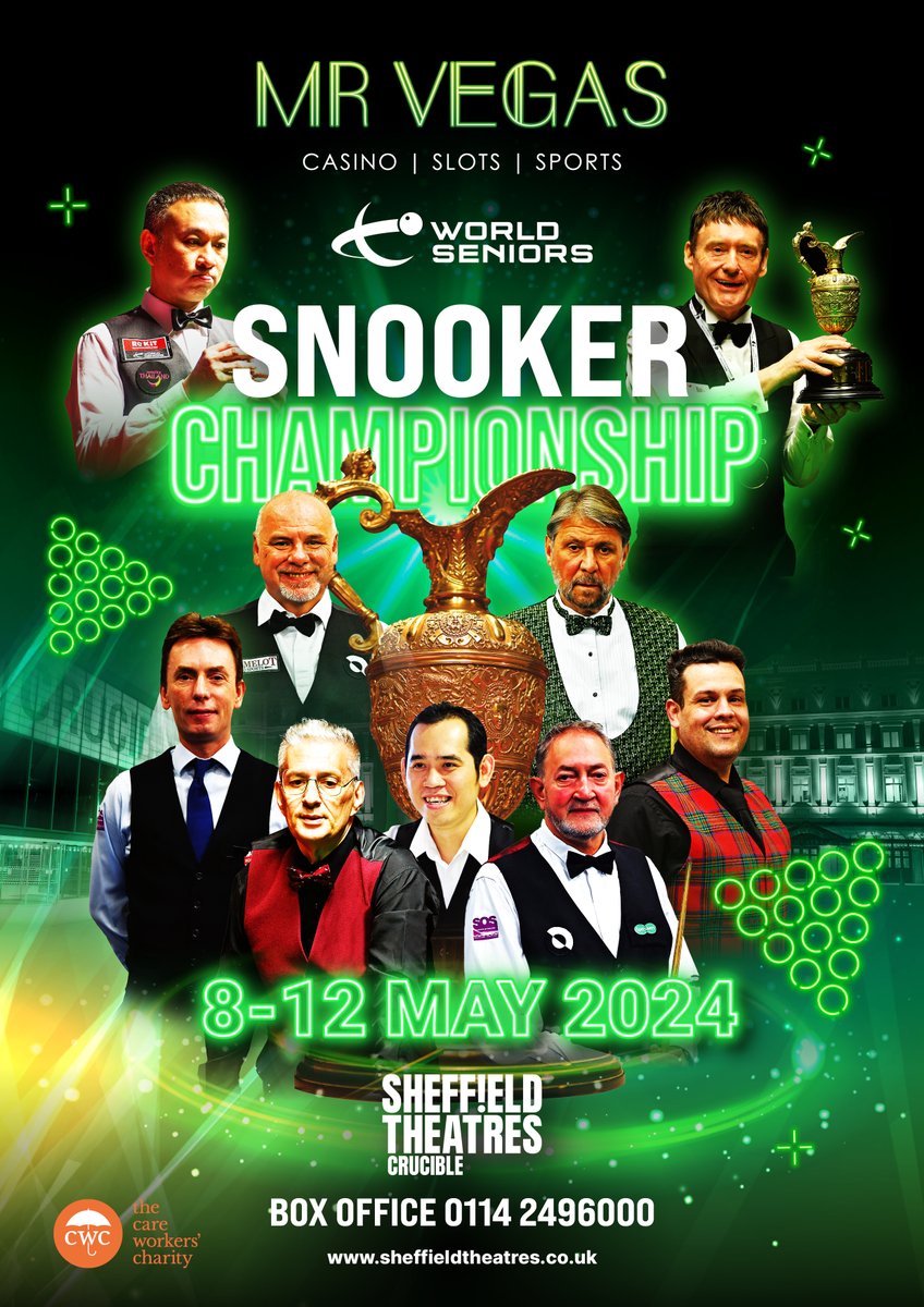 don't think about it... do it! Seeing Snooker in the crucible doesn't happen that often... sheffieldtheatres.co.uk/events/world-s…