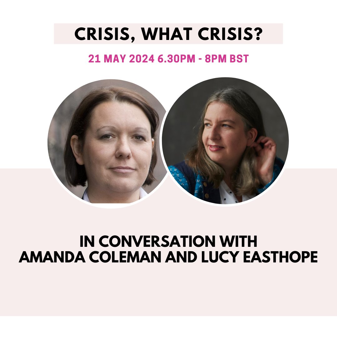 Amazing that almost 350 people have signed up to join me talking with the disaster response and recovery expert @LucyGoBag on May 21. The session is free and will be online. Find out more here eventbrite.co.uk/e/865345460567…