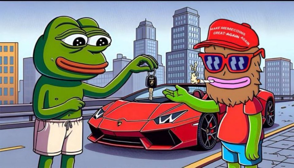 LandWolfMeme's tweet photo. #LANDWOLF over $PEPE https://t.co/qqrcDLdcj0