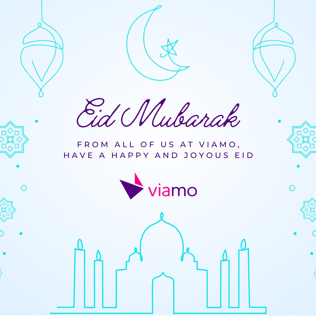 Sending you warm wishes and happiness on this joyful occasion of Eid. 

From all of us at Viamo, Eid Mubarak!