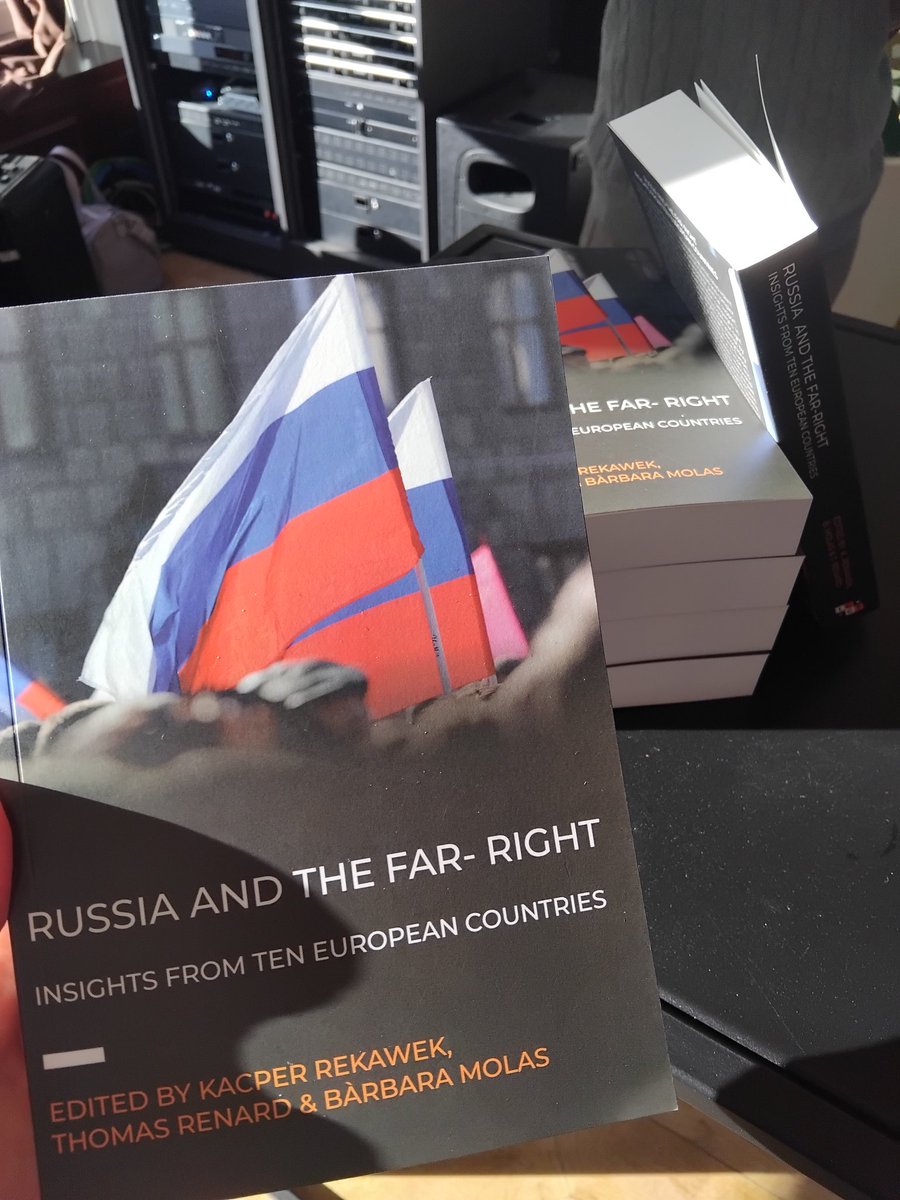 Boken om ryskt inflytande över europeisk ytterhöger är nu ute. Jag har för @StiftelsenExpo skrivit kapitlet om Sverige. Tillgänglig gratis här: icct.nl/publication/ru…