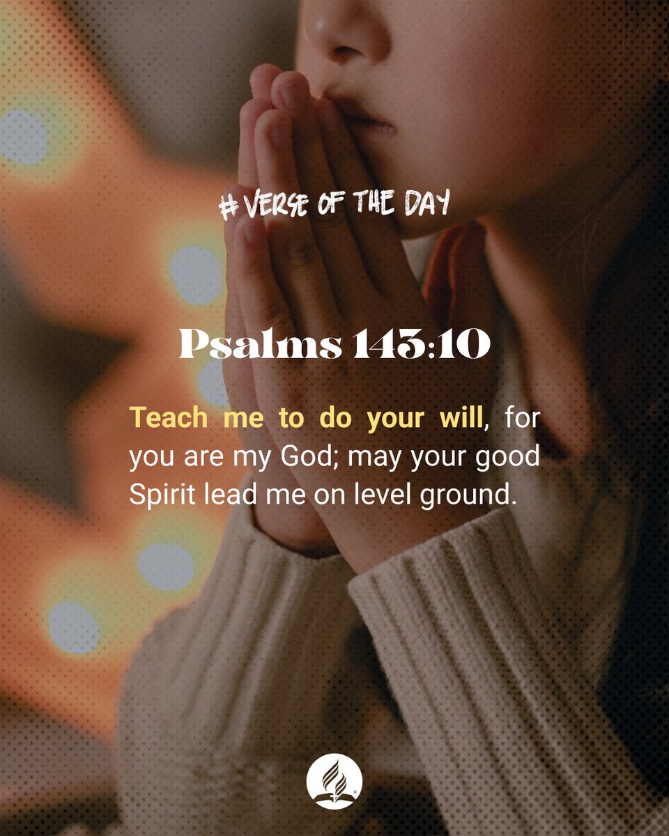 Psalms 143:10 teaches us to seek guidance and righteousness from the Divine. It encourages us to open our hearts and spirits to God's will, allowing His light to lead us on the right path.

#Inspiration #Faith #SpreadLove #Blessings #GodsGuidance #VerseOfTheDay