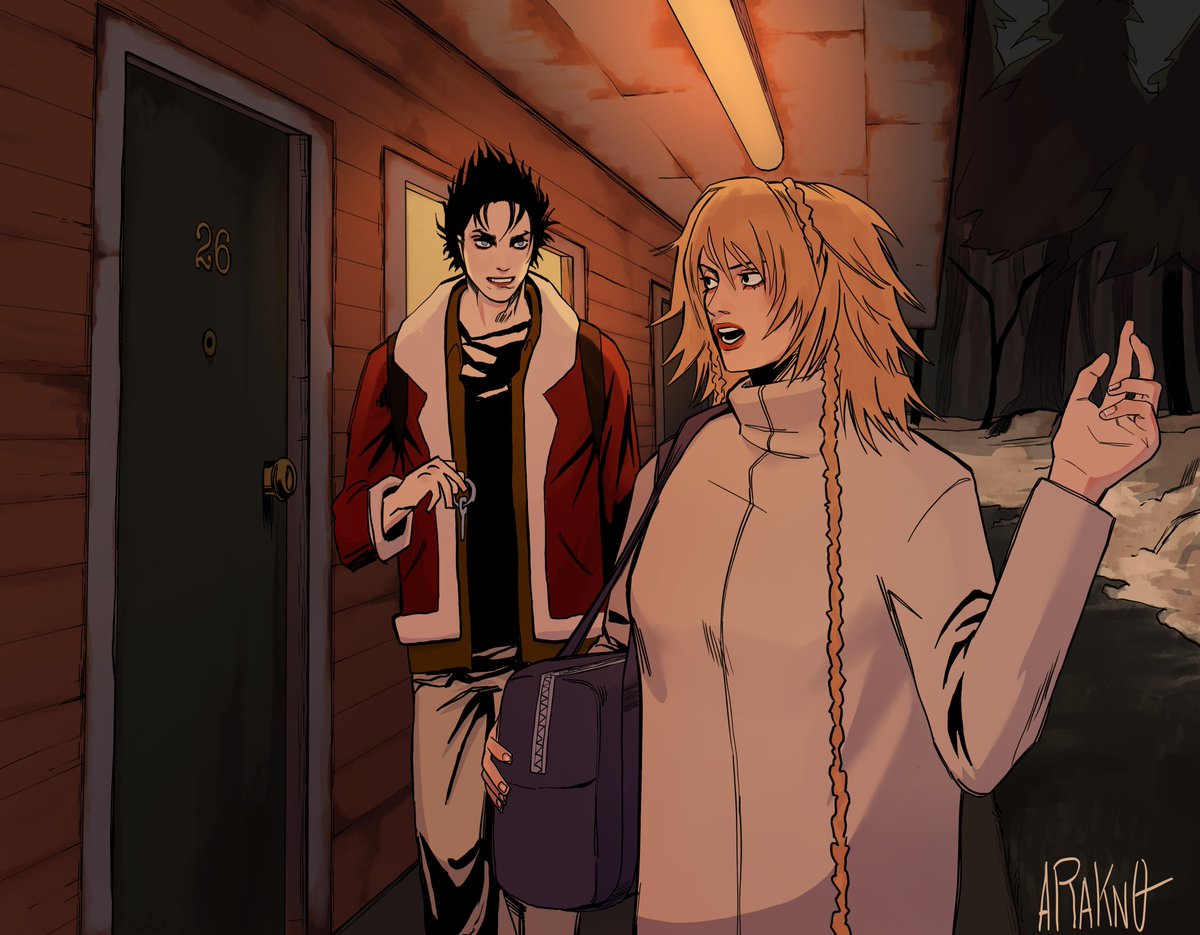 4R4KN0's tweet image. Hello #PortfolioDay 
I'm an 18-year-old Australian artist mostly making fan art, but also currently working an original horror-comedy comic of my own! :D