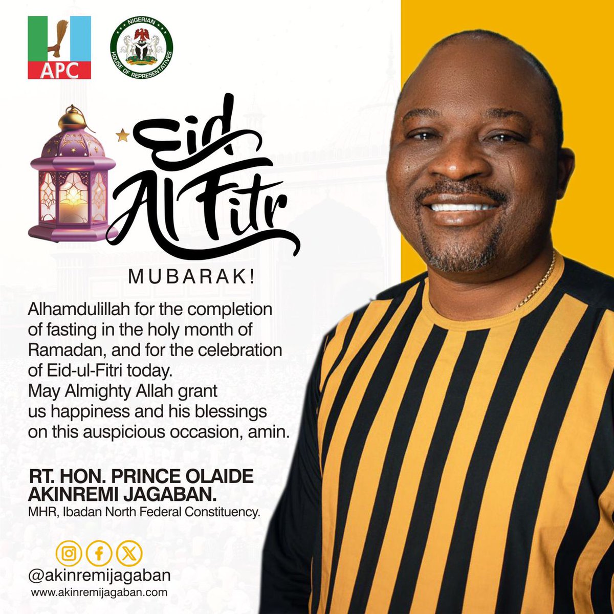 Eid-ul-Fitri Mubarak!

Alhamdulillah as we Muslims across the world complete the month of Ramadan and it's activity of fasting, moving to celebrate Eid-ul-Fitri today.

#EidAlFitr #Eidmubarak2024