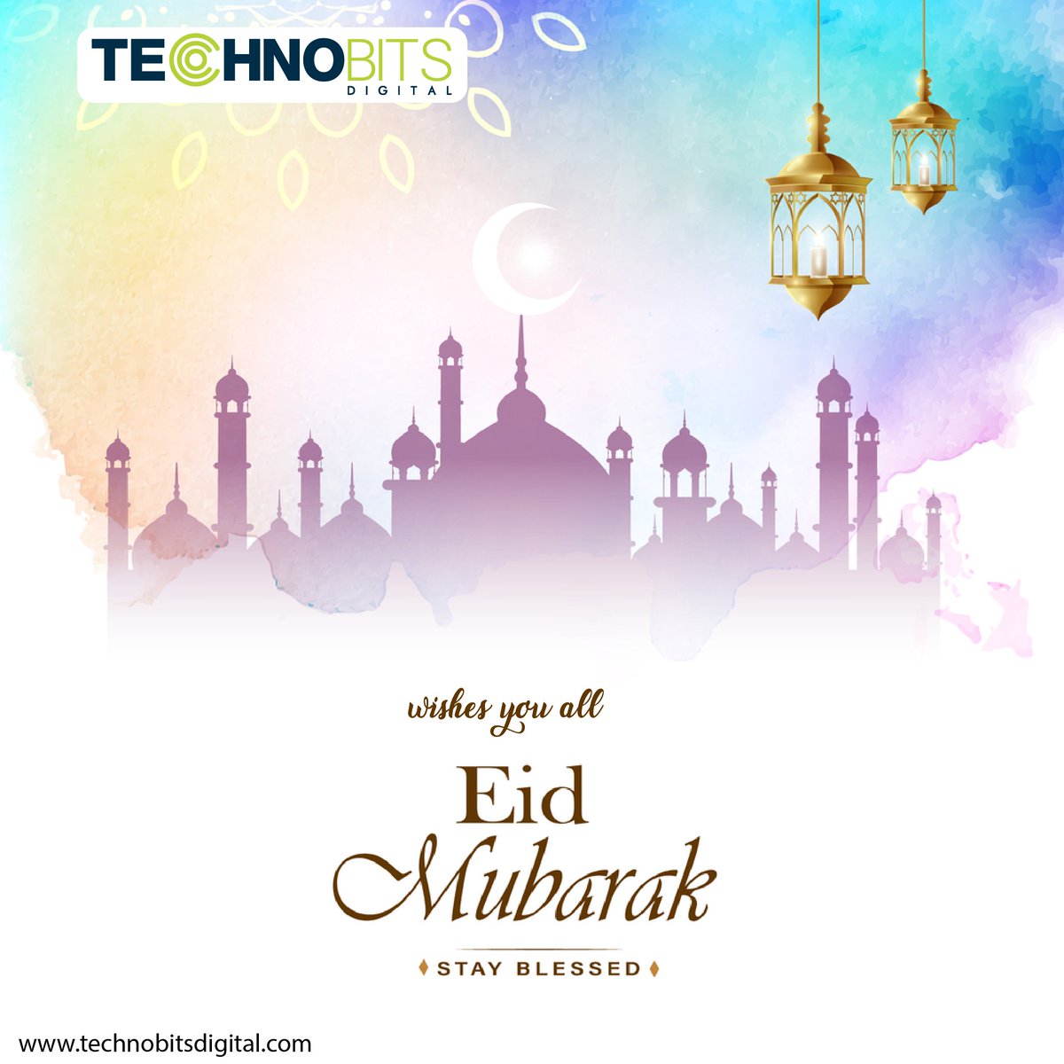 Eid Mubarak! 🌙✨ May your day be filled with love, joy, and peace. Wishing everyone a blessed Eid from Technobits Digital. Let's spread kindness and cheer! 
.
.
#EidMubarak #SpreadJoy #LoveAndPeace #CelebratingEid #EidVibes 🌙🕋🕌✨💕