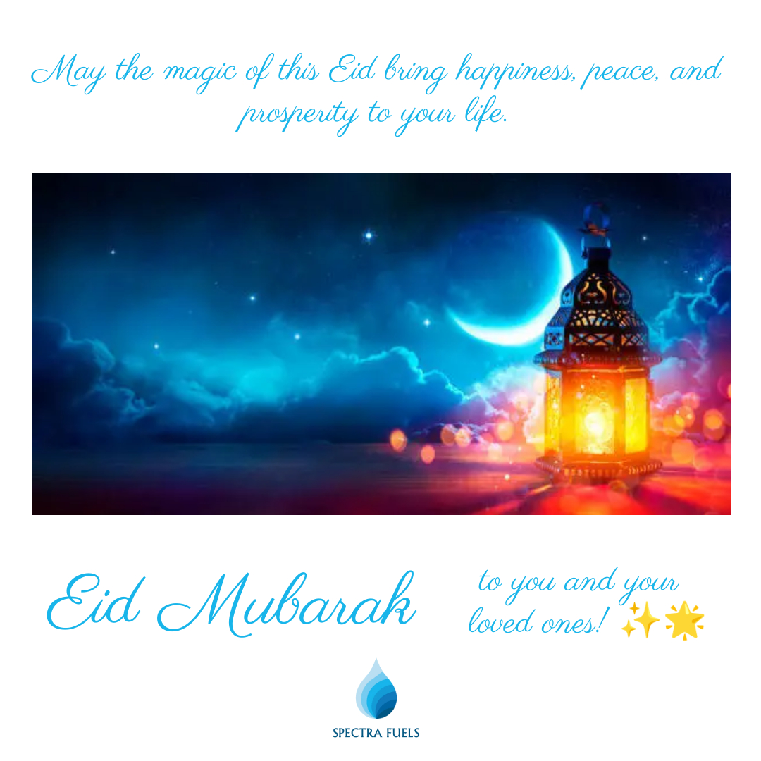 SpectraFuels's tweet photo. Happy #EidUlFitr ..!!! from #SpectraFuels
#Eid2024 #EidMubarak https://t.co/LMrDe00e0X