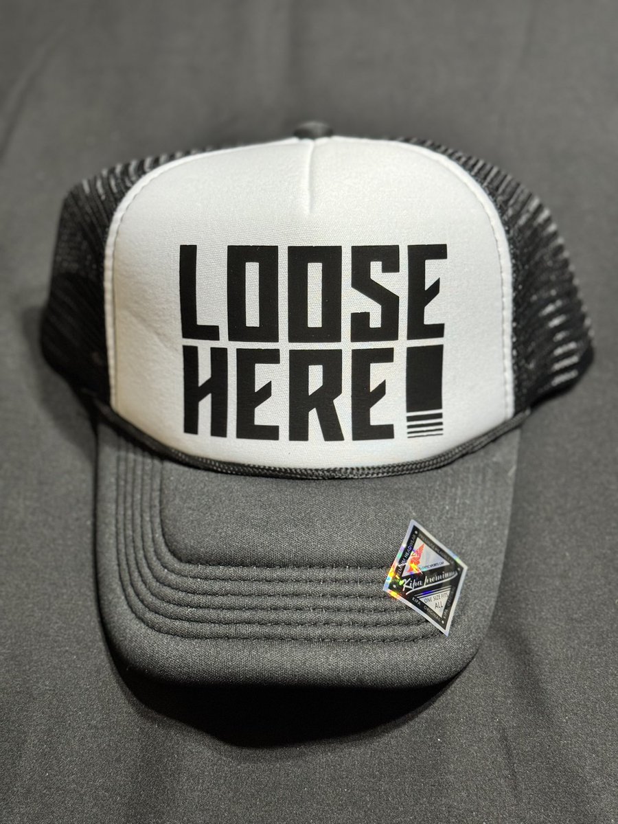 AllThingsApprl's tweet photo. Loose Here Trucker Hats are here!!!! @AllThingsApprl &amp; @godfatherrecords Tap in!!! https://t.co/CNWRpd3OWw