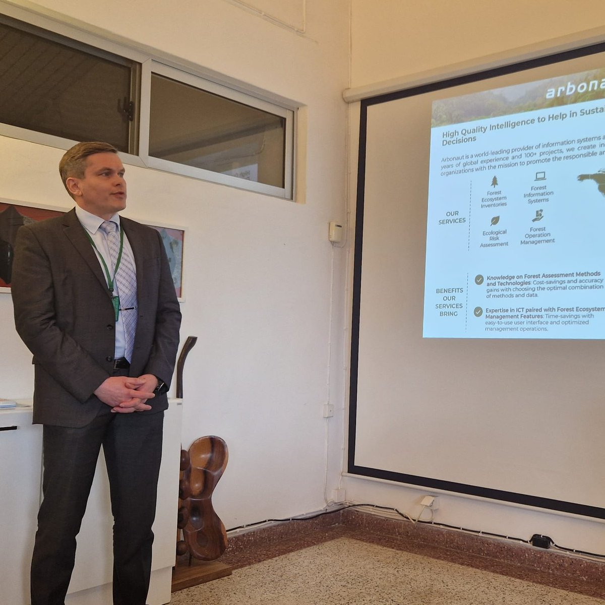 Arbonaut_Ltd's tweet photo. ๐ Our Chief Sales Officer Jari Kinnunen is at the #FinnBizWeek. Jari was invited to represent Arbonaut in sharing the experience of doing business in Zambia in a panel discussion. Thank you, @FinlandinZambia and @Finnpartnership, for making B2B and B2G meetings possible! https://t.co/D2qQQCLJTH