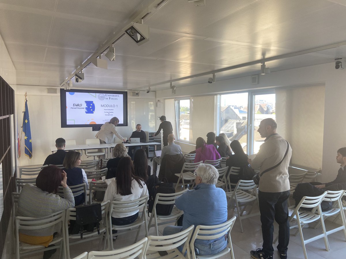 GrantOffice_FG's tweet image. Seconda Giornata di #Eurocamp2027 🇪🇺 #Unifg

Bruxelles 🇧🇪 10 aprile 2024