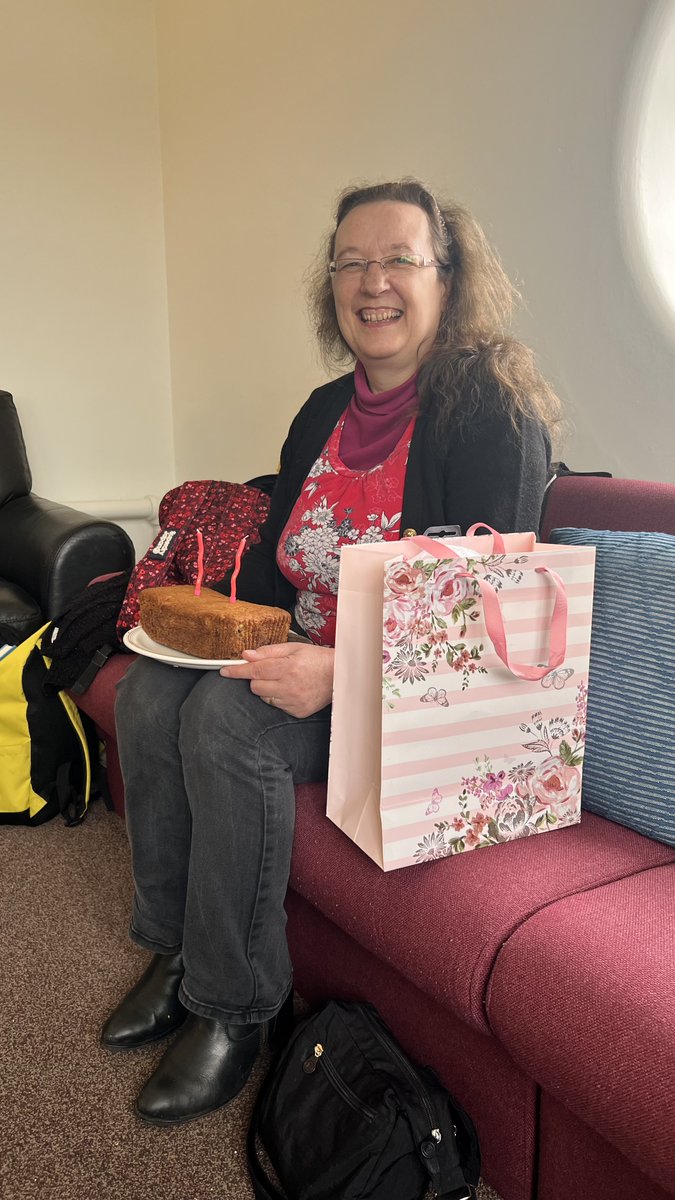 On Monday we enjoyed a team day, reviewing last half term's work together and celebrating Judith's birthday.
Happy birthday Judith.