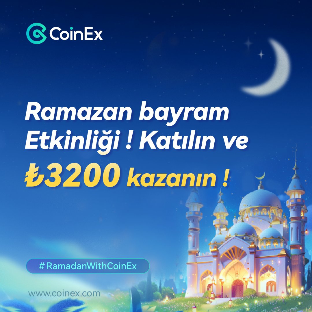 🌙 Ramazan Bayramı Sevincini Birlikte Kutlayalım! 🚀 😍 Dostlar, bu #Ramazan nasıl geçti😊3 kelime ile anlat ₺3200 paylaşan 5 kişiden biri sen ol 🎉 🔃 Takip Et ve R'le ▶️ Arkadaşlarını etiketle 💷₺3200 🚀Ayrıca Telegram kanalımızda bu akşam 1000 $CET C-Box sizleri…