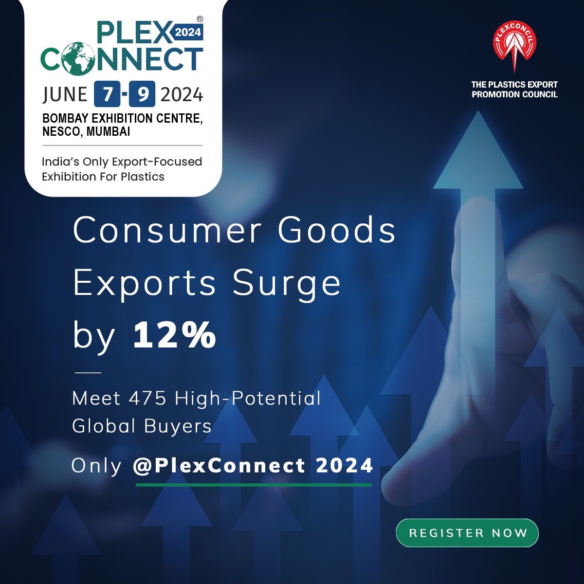 🅿️🅱️

▶️ Increased sales of plastic-made tableware, kitchenware, wallets purses, and sunglasses have led to a 12% rise in India’s consumer goods exports. #PlexConnect #PlasticExport #PlasticExhibition #PlasticInnovation #Networking #Technology #PlasticManufacturing #PolymerBazaar