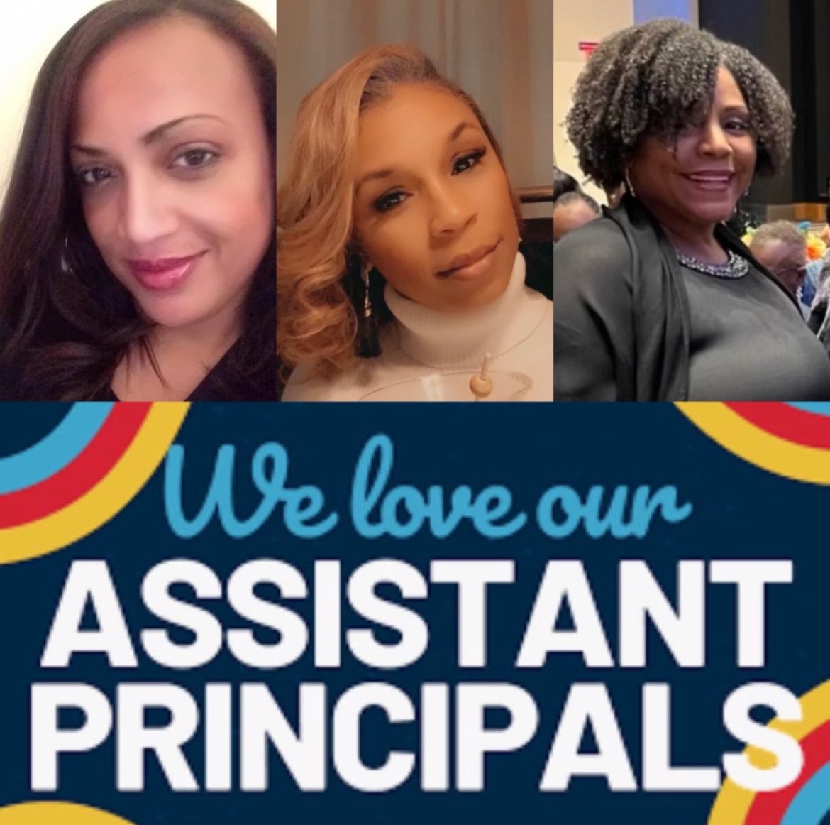 To be celebrated and acknowledged for your work is an amazing feeling. Thank you to my phenomenal team for loving on me during National Assistant Principals Week.