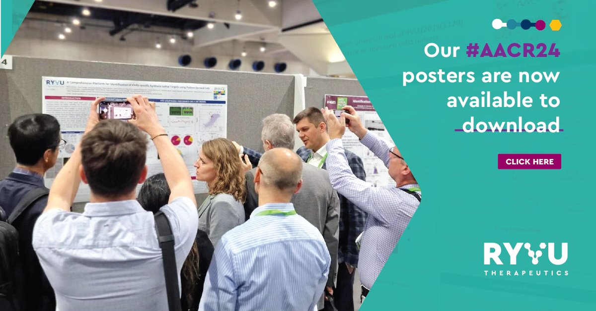RyvuTx's tweet photo. The AACR 2024 is underway, and we are here on-site to present progress in our oncology pipeline!
Read more: https://t.co/6p6SGO2YYT
See the scientific posters: https://t.co/Heq2yJHCc8
#AACR2024 #AACRAnnualMeeting #RyvuTherapeutics #CancerResearch
#DiscoverForPatients https://t.co/aX1832sAzA