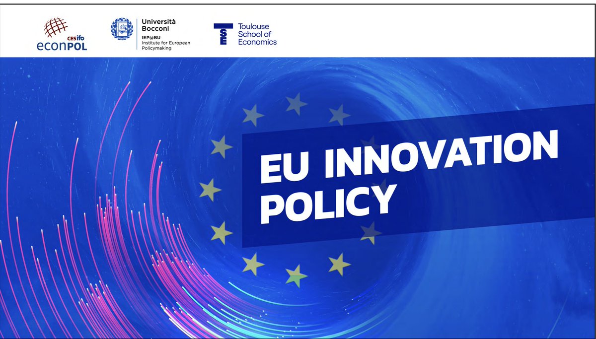 EU Innovation Policy – How to Escape the Middle Technology Trap? A report by the European Policy Analysis Group @iep_bu @ifo_Institut @TSEinfo iep.unibocconi.eu/economists-cal…