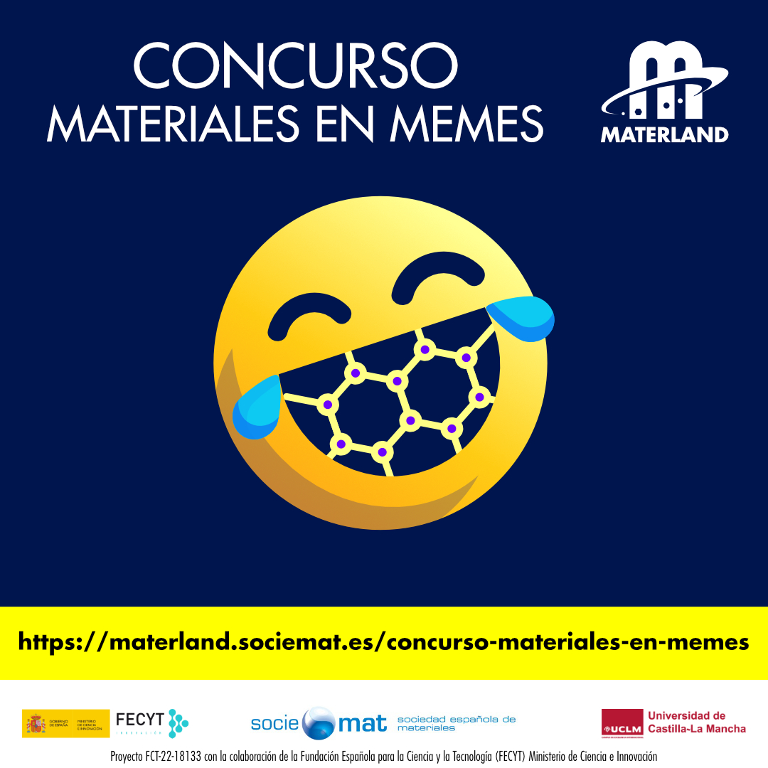 📢¿Eres estudiante 🧑‍🎓de Ingeniería de Materiales? ¿Escuchas a alguien decir...cortará y sabes de qué hablan? !Este es tu concurso, la primera edición del🔝 #MaterialesenMemes!. Crea tu meme 🤣y compártelo. 📆Hasta el 7 de Mayo (ampliado) 👉Info y Bases acortar.link/hDVZxs