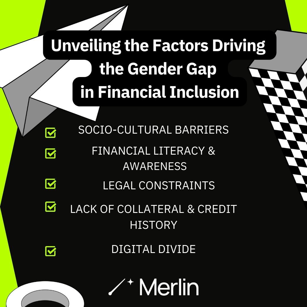 #financialinclusion, the access to and usage of a range of financial services, is vital for economic empowerment. However, a persistent #gendergap exists worldwide. Read more 👉 merlininvestor.com/articles/unvei… #merlininvestor