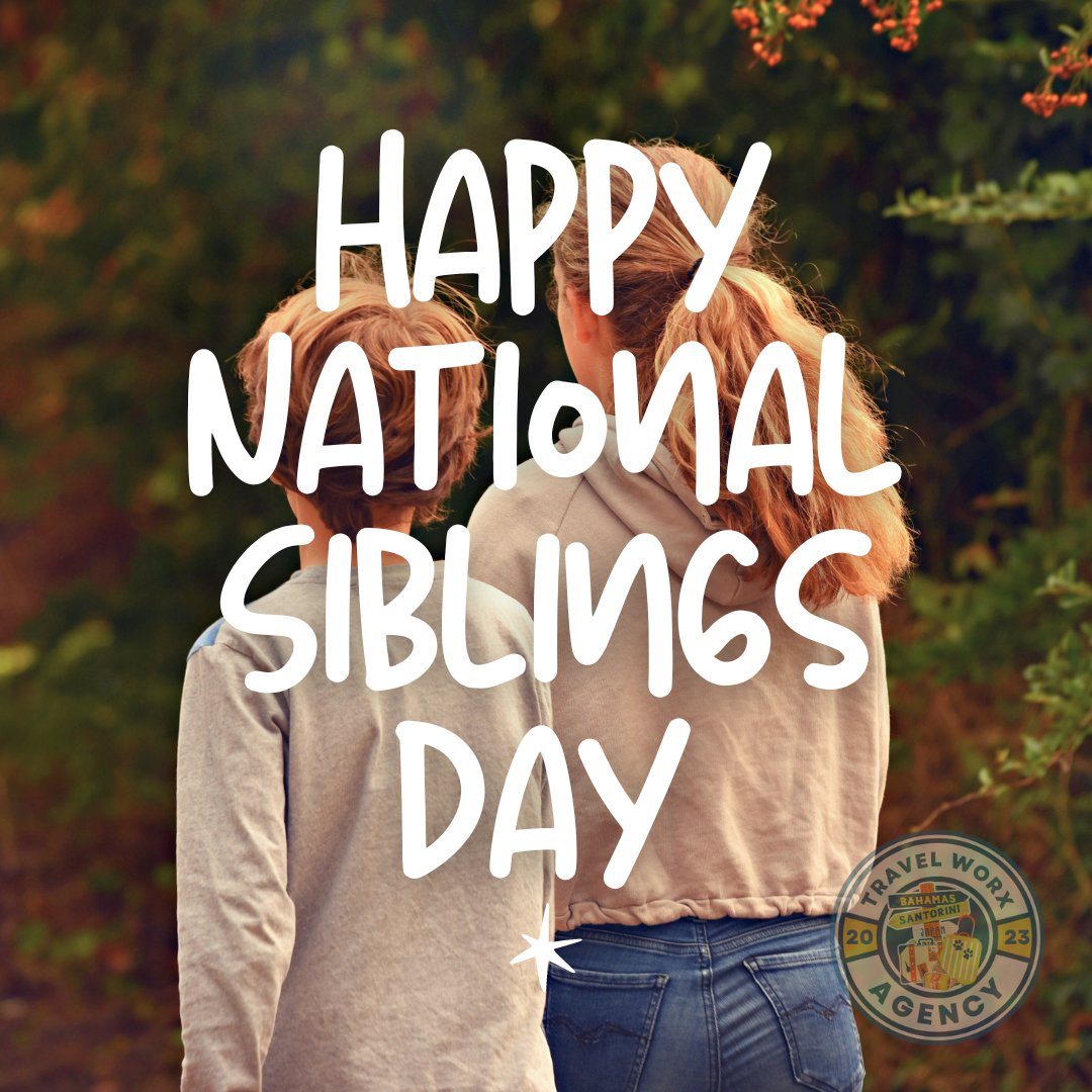 Happy #NationalSiblingsDay !