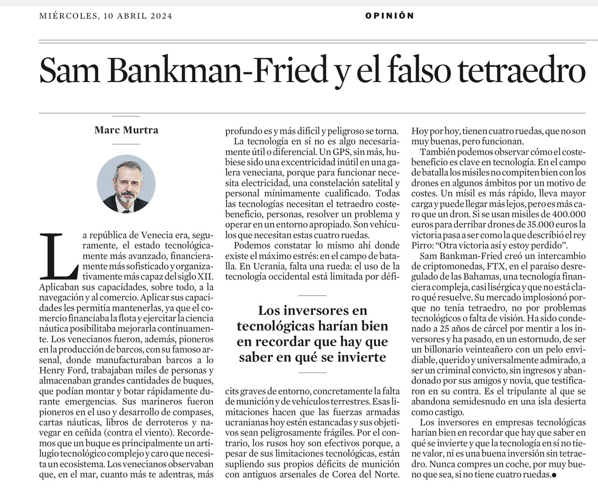 Marc Murtra tweet media