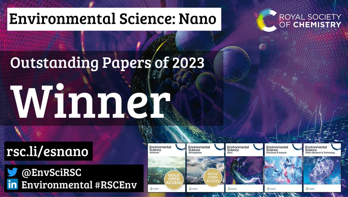 🎉@DeniseMitrano and colleagues have been awarded the 'Nano 2023 Outstanding Paper Award' for their groundbreaking research on #nanoplastics in human cells. Congrats!🏆 usys.ethz.ch/en/news-events… @Empa_CH @tofwerk @Vera_Kissling @HendriksLyndsey