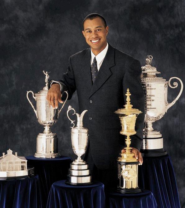 flushingitgolf's tweet photo. Only 5 players have ever completed the modern Career Grand Slam: Sarazen, Hogan, Player, Nicklaus, Woods. 

Only 2 players have ever completed it multiple times: Nicklaus and Woods (both 3 times). 

Only 1 player has ever held all 4 Majors at the same time: Eldrick Tiger Woods. https://t.co/TTogF4kU4C