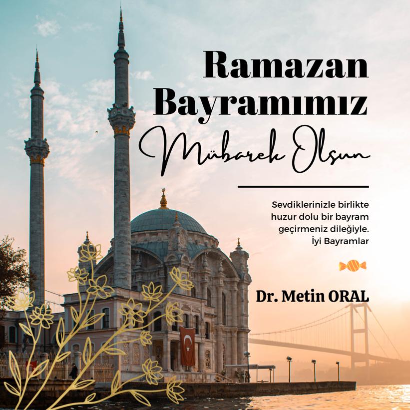 Sağlık, mutluluk ve huzurlu geçireceğimiz nice bayramlara…

Ramazan Bayramımız mübarek olsun 😊