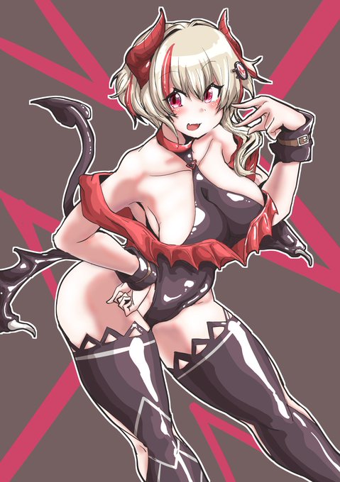 今日の日課はふぁんてぃあぷらんからサキュバスコスユニちゃんです 