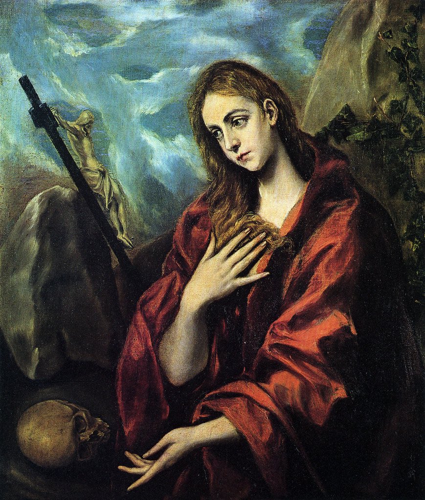 El Greco fue una de las referencias visuales en El Orfanato —de la que Óscar Faura fue su director de fotografía— por el clima que conseguía mediante el uso de una gama de colores metalizados muy limitada. En la imagen de la derecha puedes ver la obra Magdalena penitente con la…
