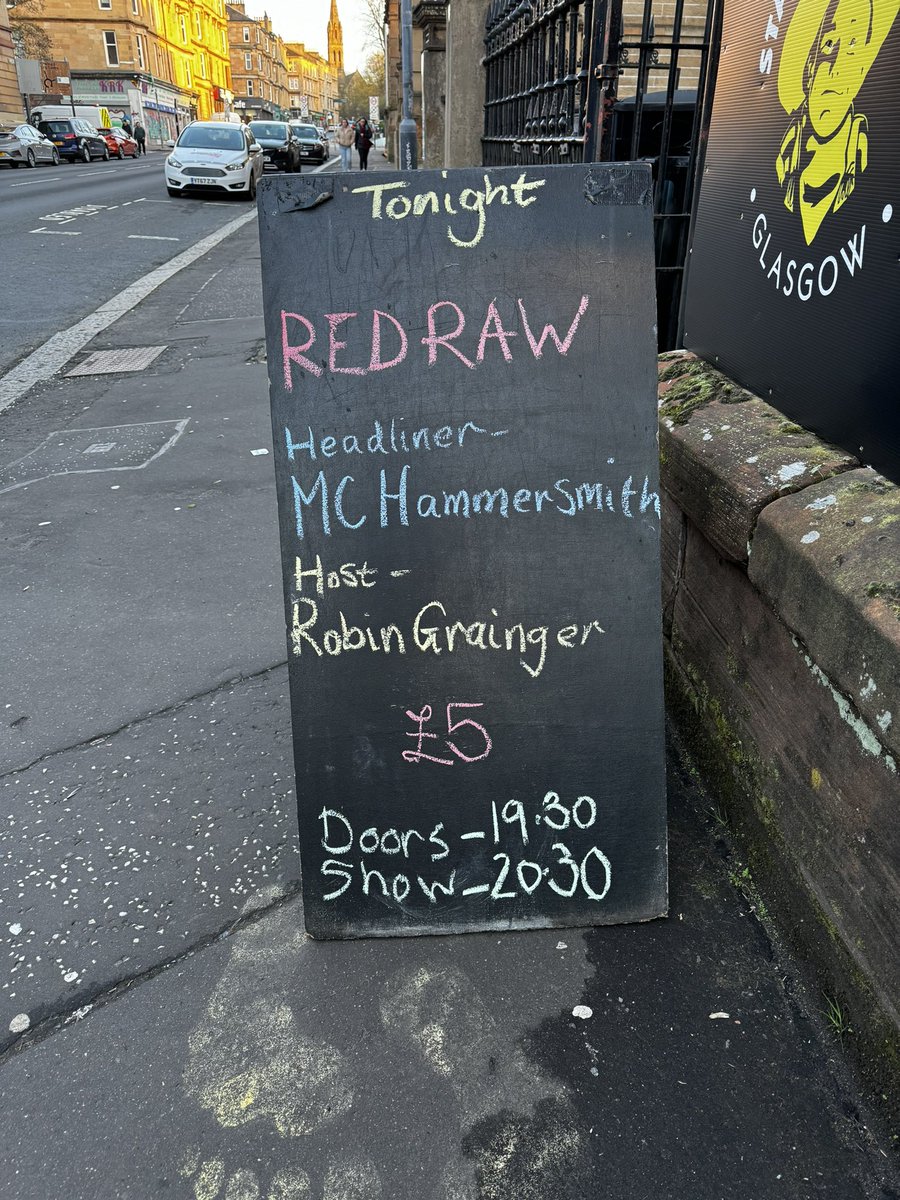 The past two nights I hosted shows at @StandComedyClub & @StandGlasgow I’ve never hosted these gigs before & I remember 12-hour round trips on buses to do open spots at these gigs when I started. Thanks to everyone for having me. Iconic venues that I never take for granted.