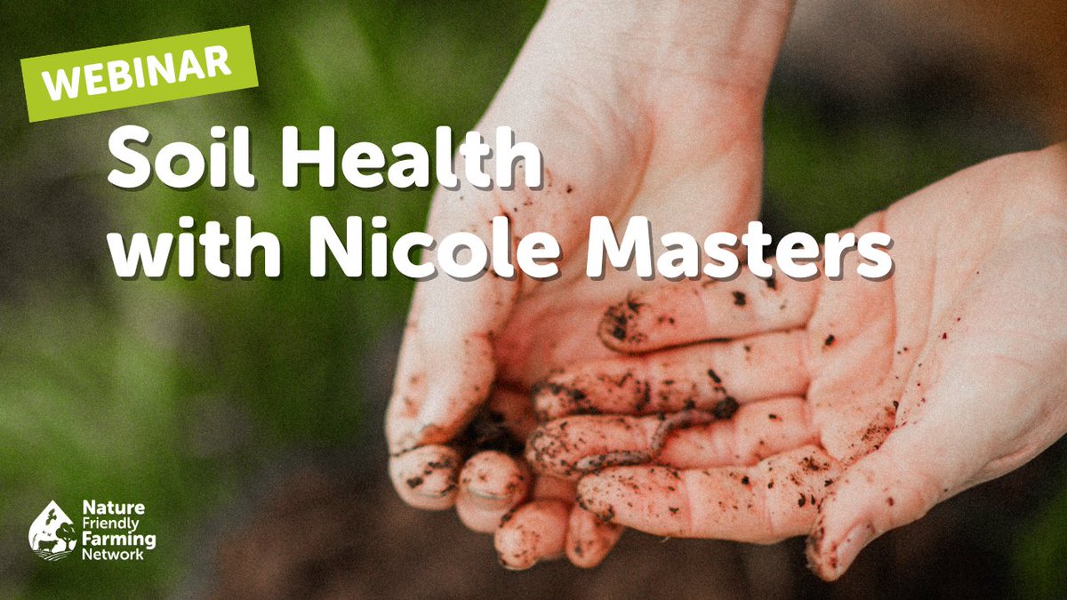 Think more regeneratively about your #SoilHealth and improve your ground-level decision-making by watching our latest webinar recording 📹 Listen in on our online mentoring session from world-renowned agroecologist & farm advisor Nicole Masters ➡️ ow.ly/wq9a50Rbc1e