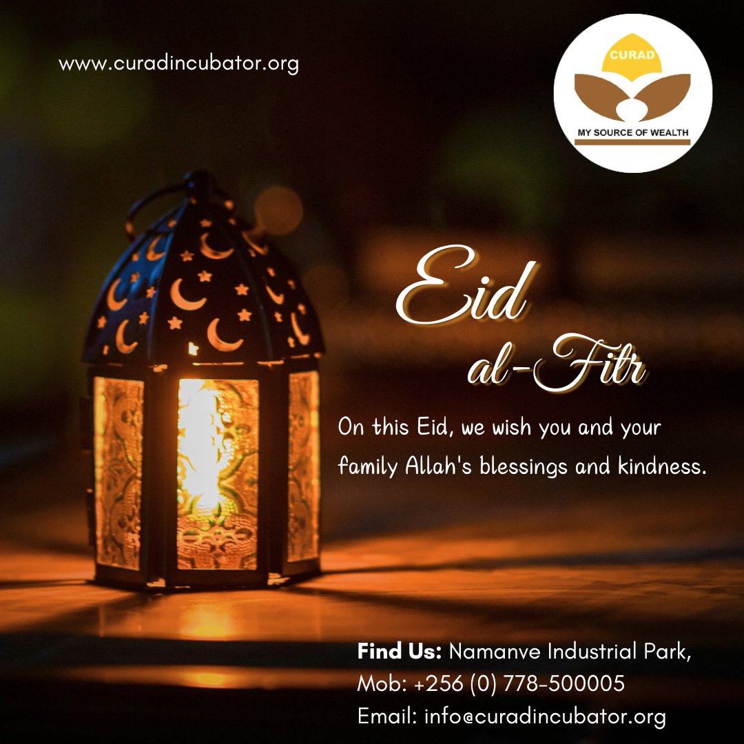 May this Eid bring you joy, peace, and countless blessings. Wishing the Moslem fraternity a wonderful Eid filled with love and togetherness. #EidAlFitr #Agribusinness #Curad