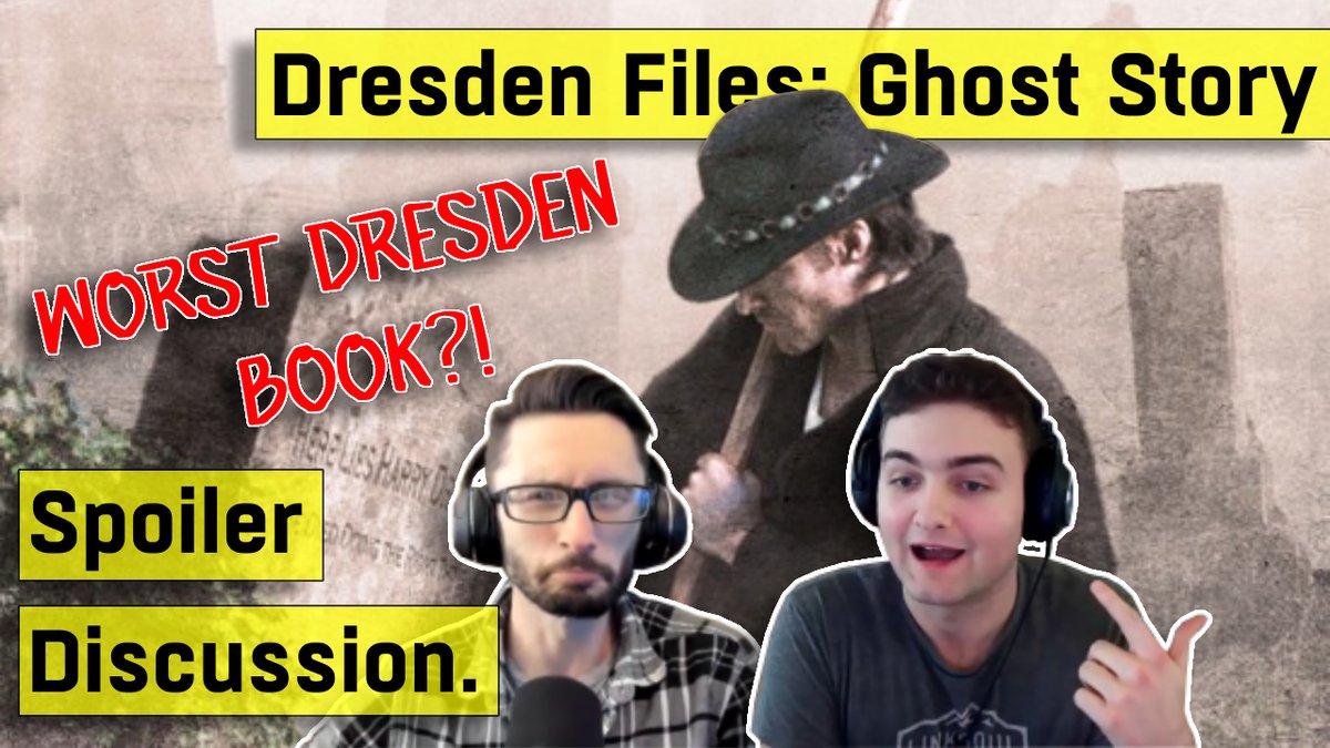We're back with a new Dresden Files episode! @JakecBishop1 and @CaffeinatedCov join us to discuss one of the most divisive books in the series, Ghost Story. We had some fantastic discussions and it definitely didn't turn heated at all. youtu.be/G35EcytCWYY