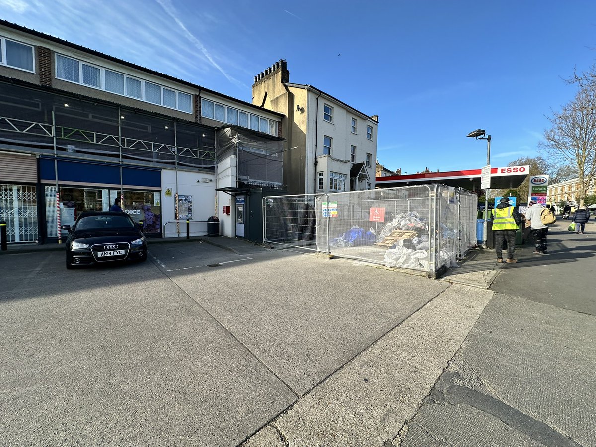 Good old <a href="/Tesco/">Tesco</a> allowing builders to use a disabled parking bay for over a months despite dozens of parking bay nearby