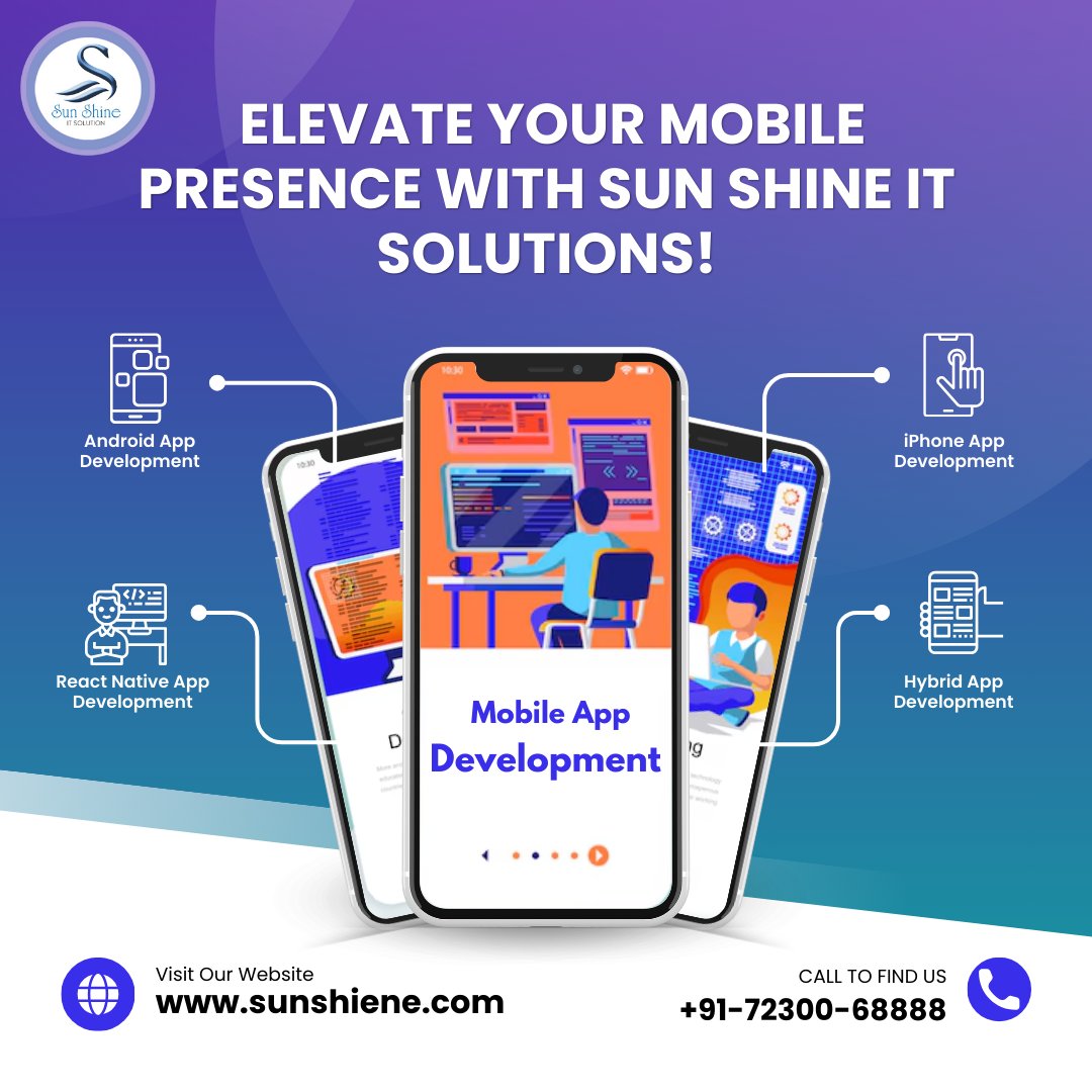 Boost your mobile presence with Sun Shine IT Solutions📱

Our team specializes in crafting innovative mobile solutions tailored to elevate your business🌟

 #AppDevelopment #iOSDevelopment #AndroidDevelopment #MobileApps #TechInnovation #UIUXDesign #MobileTech #SunShineItSolution