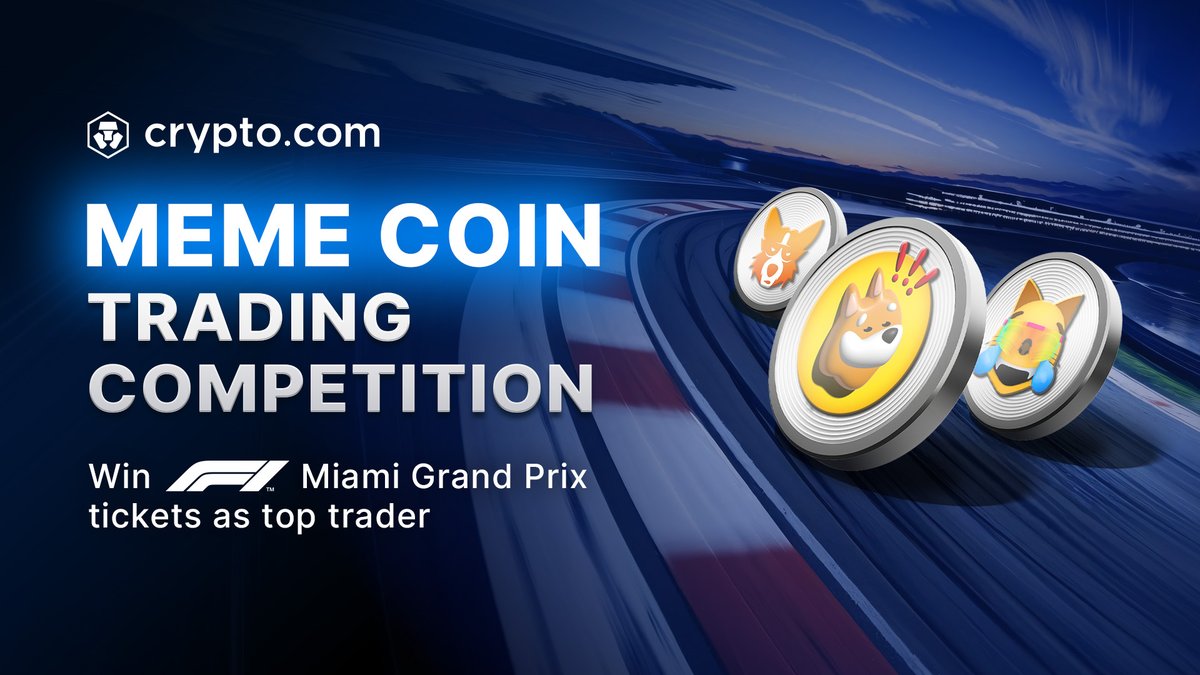 🏎️ The race is on! Trade eligible meme coins and stand to win: 1️⃣ A pair  of F1 Miami Grand Prix 2024 tickets 2️⃣ A share of US$10,000 worth of BTC 🏆