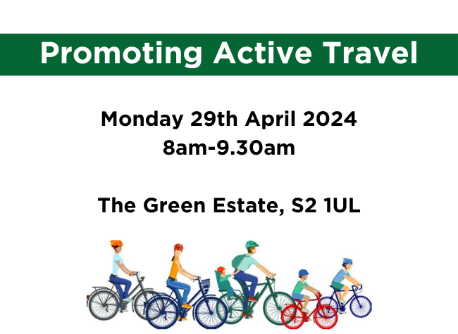 An event from @SheffSustainNet Promoting Active Travel 🗓️ 29th April ⏰ 8-9.30am 📍 The Green Estate This event is for anyone interested in more active forms of travel. Free event 👉 bit.ly/4cP918B