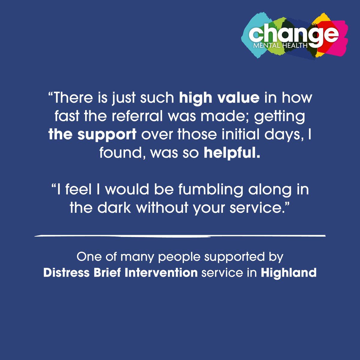 The Highland Distress Brief Intervention (DBI) team presented their crucial role in supporting those in distress to future mental health nurses. We're proud to give frontline staff an extra tool to help those in need. Read more about the DBI service 👇 buff.ly/3sktjVl