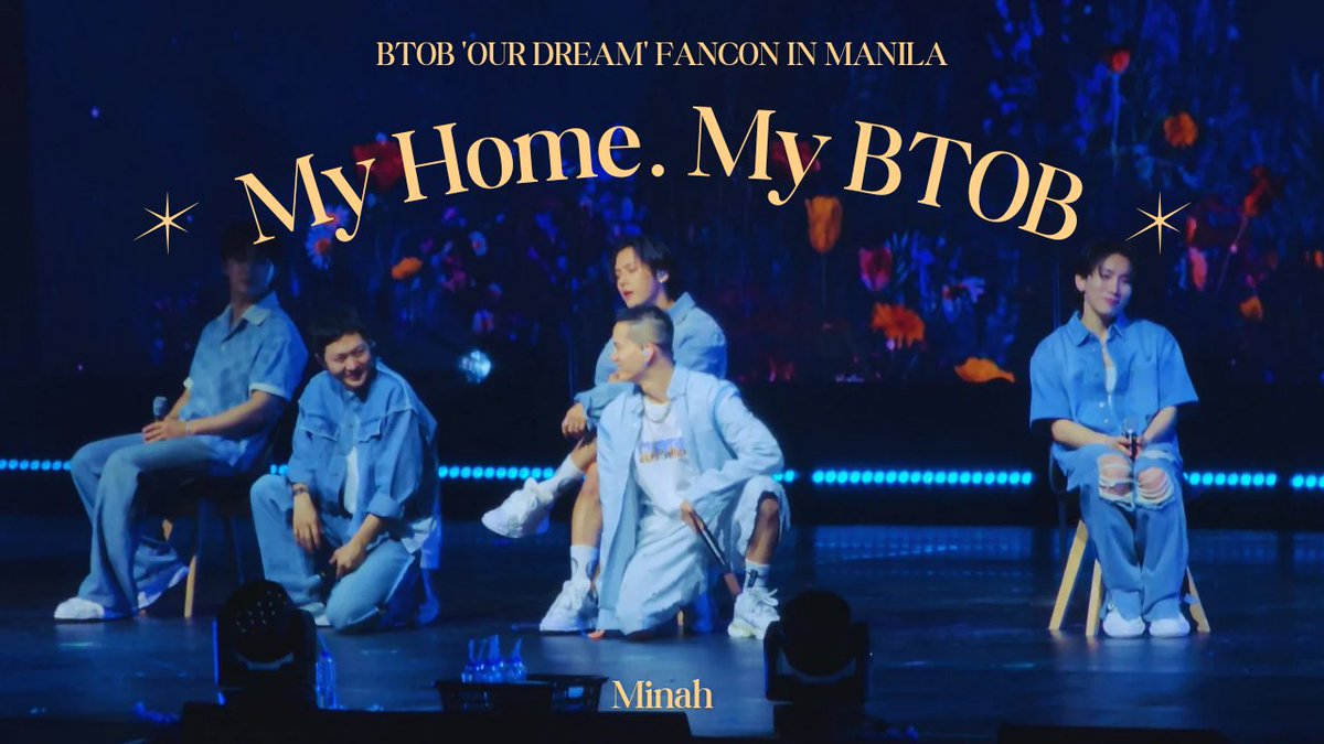 My Home. My BTOB 💙 #BTOB_OurDream_Manila #BTOB #비투비 @OFFICIALBTOB