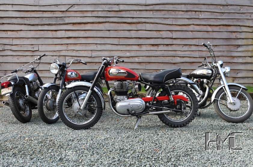 Unfortunately, we cannot keep all the bikes that come through our hands. From left to right 1968 750 Royal Enfield MK2 Interceptor 1957 700 Indian Apache 1960 700 Royal Enfield VAX Interceptor 1964 750 Royal Enfield MK1 Interceptor For details see our website used bike section.