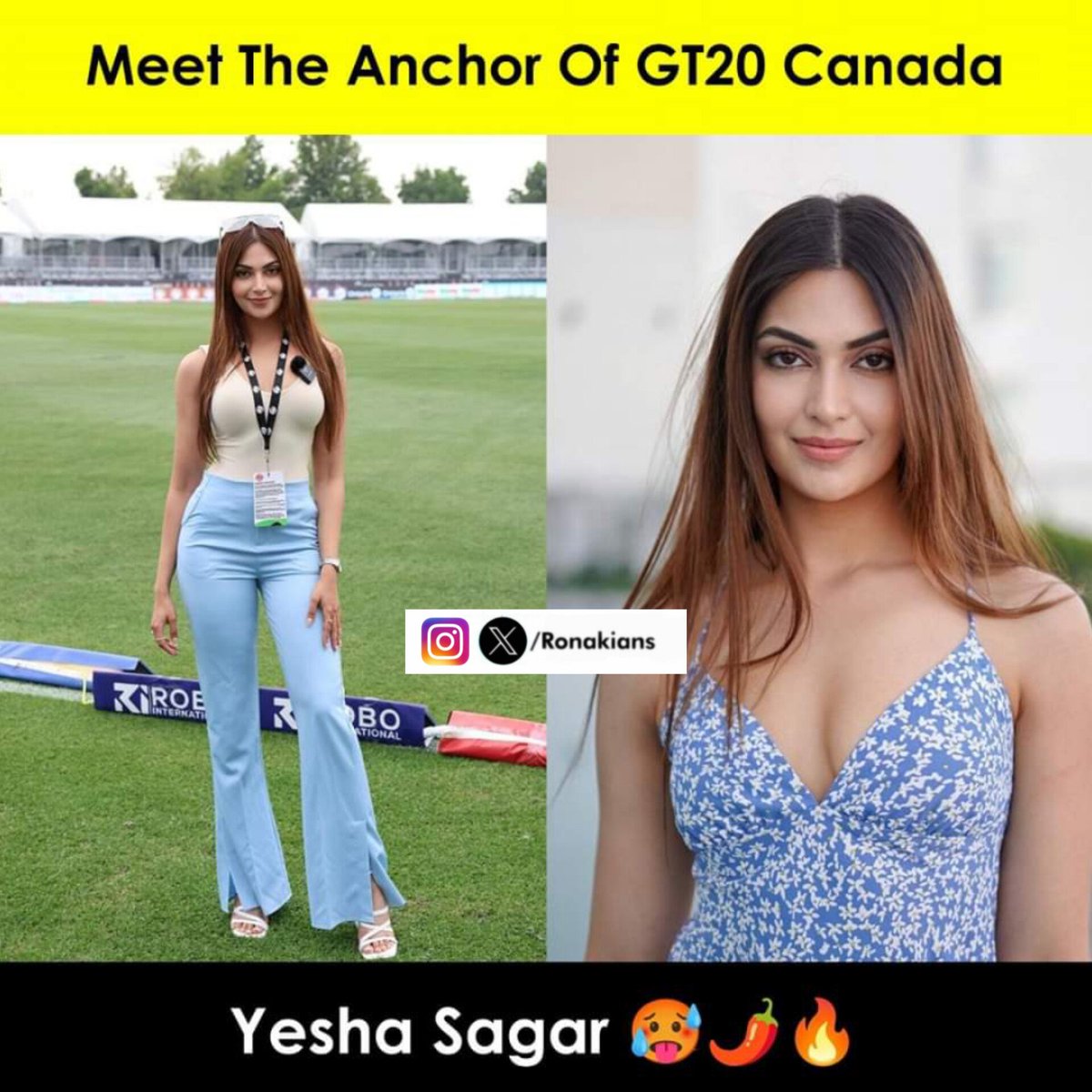 The Time To Watch GT20 Canada 🤣

#YeshaSagar #GT20Canada