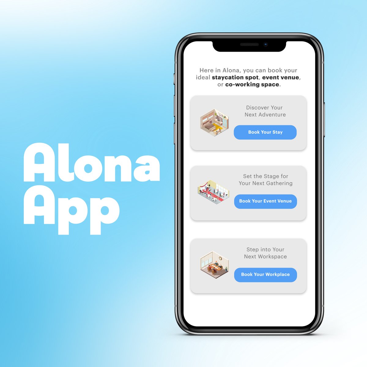AlonaHaven's tweet photo. We are proud to announce that Alona is developing an app! – a new tool to enhance your travel and living experiences.
With the Alona App, you can book Vacation Homes, Event Spaces, and Co-Working Spaces. You'll also be able to book Home Deep Cleaning and Laundry services https://t.co/IROrdCtwOV