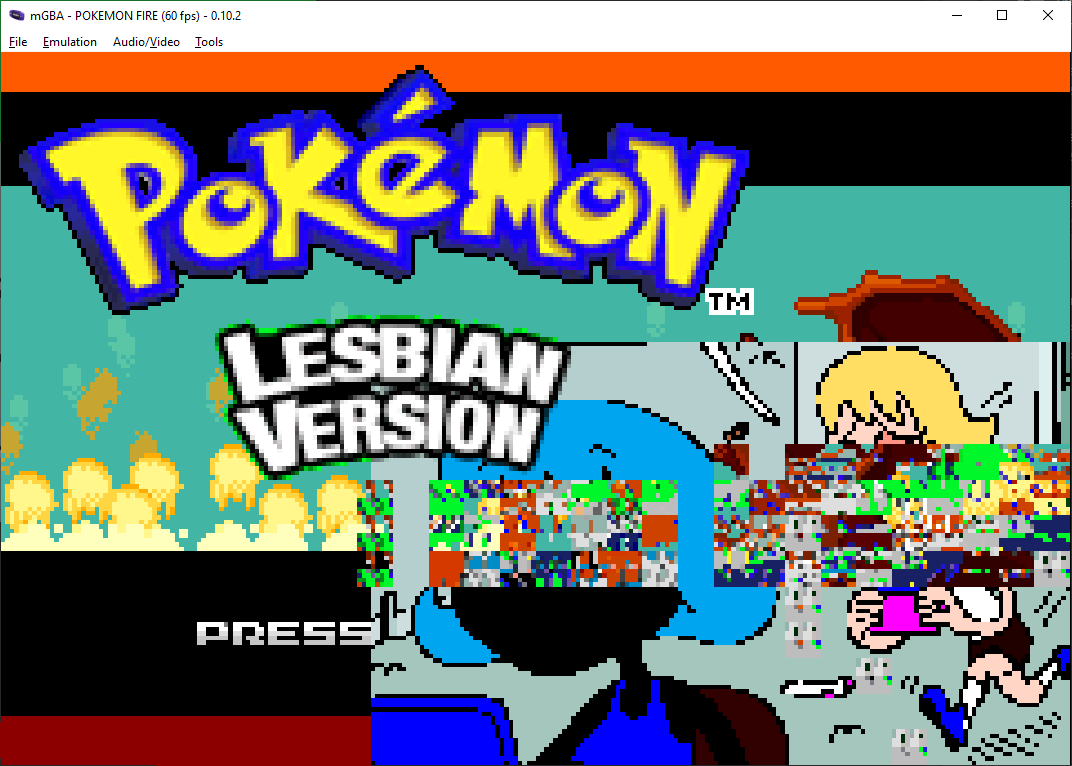 I tried to test importing an image to Pokemon Fire Red for funsies, so I thought I'd use Leslie and Brianne in my test I have accidentally summoned a demon, instead: @keithjohnstack