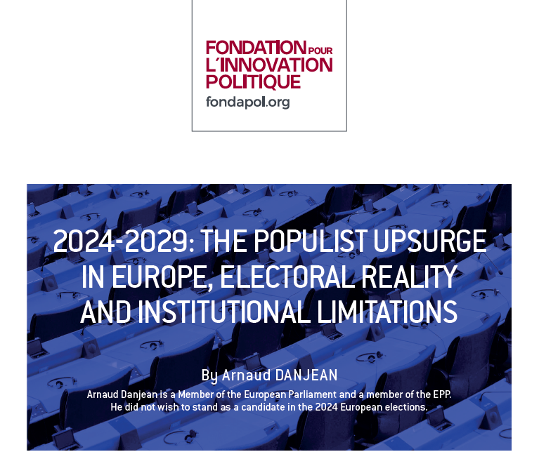 🔎'2024-2029: The populist upsurge in Europe, electoral reality and institutional limitations'. @ArnaudDanjean highlights the institutional obstacles that populist parties could face after the European elections. 👉urlz.fr/qdn7