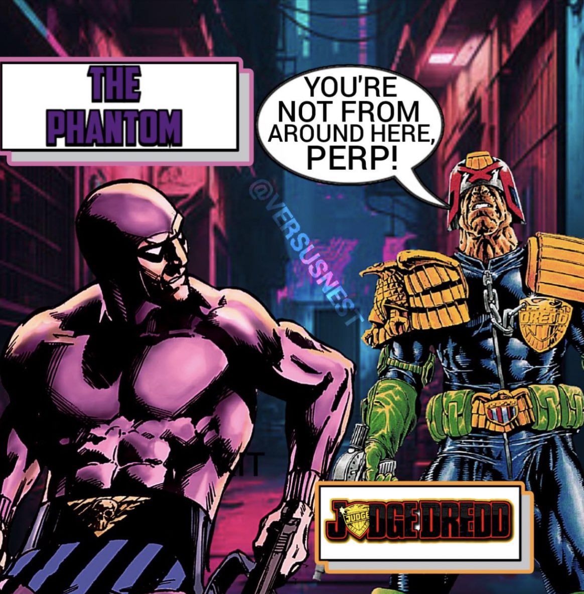 #ThePhantom👻 VS #JudgeDredd📱

(DC VS IDW)

Who wins, and why⁉️

#whowouldwin #deathbattle #SHPOLL24