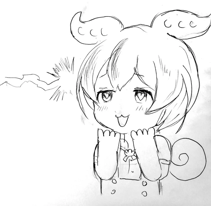 ヤギに電流走る…!?🥹😇 