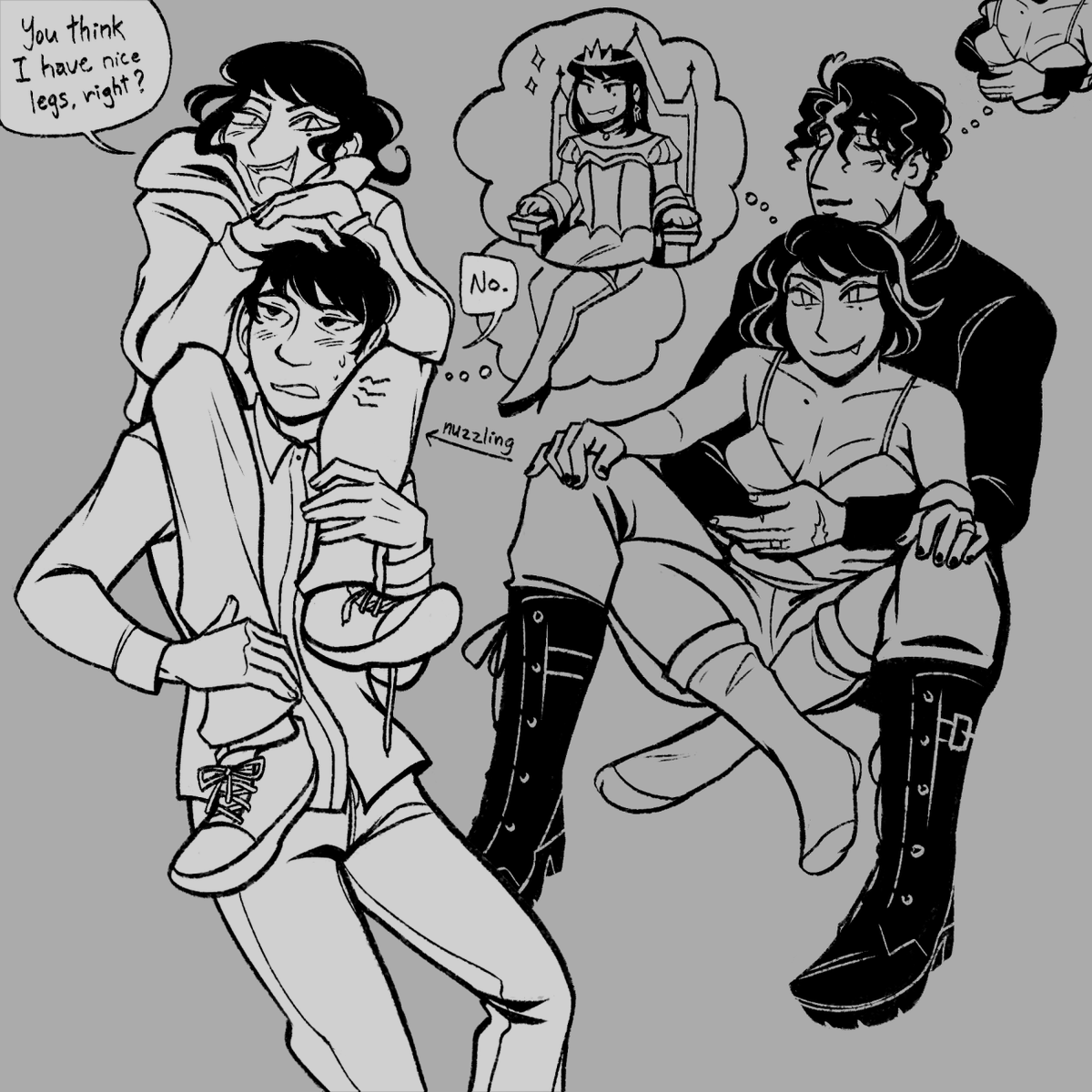 [ orv / yoohankim ] actually i really like how these recent lines look on their own without color. so here they are 