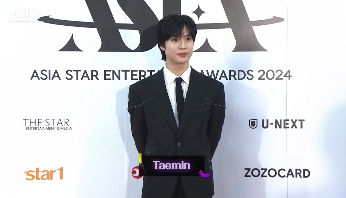 TaeminGlobal's tweet photo. [📸] 2024.04.10 ✦ INFO

#TAEMIN looks stunning on the ASEA 2024 Red Carpet! 

c: Newsen

TAEMIN LEGENDARY SOLOIST 
#TAEMIN_ASEA #ASEA2024
@TAEMIN_BPM https://t.co/WOAlwW2G4Q