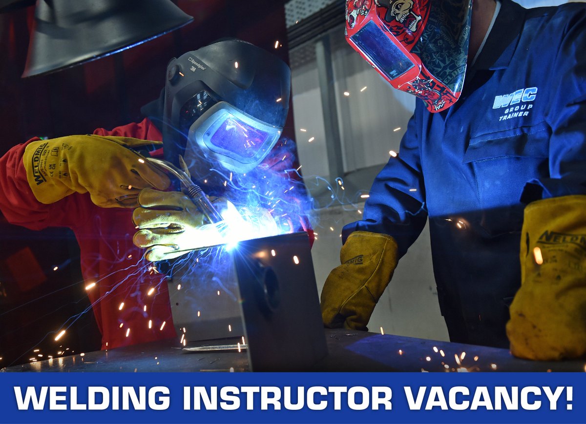 wecgroupltd's tweet photo. We are currently on the lookout for a Welding Instructor to join our team based in Rotherham!

This is a great opportunity for a skilled welder to help ‘Develop the Next Generation of World Class Engineers’.

📧- recruitment@wecl.co.uk 
📷- https://t.co/QzEsONCJkB…

#WECGroup https://t.co/uC9DS9OuYW