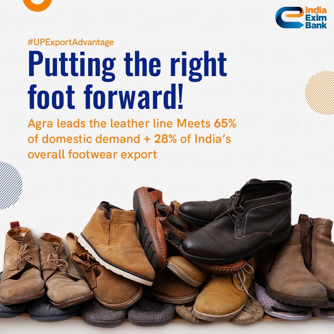 Uttar Pradesh stands as the second largest exporter of leather footwear in India, with impressive numbers from leading cities like Agra and Kanpur. The leather markets in these cities are known worldwide for their robust quality, variety, and cost effectiveness.